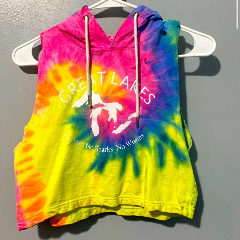 Cropped Michigan Hoodie
